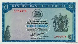 1 Dollar RHODESIA  1978 P.34c FDC