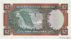 2 Dollars RHODÉSIE  1977 P.35c NEUF