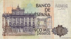 5000 Pesetas SPAGNA  1979 P.160 MB