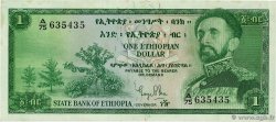 1 Dollar ETIOPIA  1961 P.18a AU