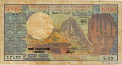 1000 Francs KAMERUN  1978 P.16c