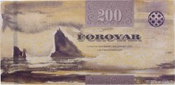 200 Kronur ISOLE FAROER  2011 P.31 FDC