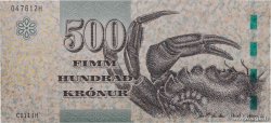 500 Kronur ISOLE FAROER  2011 P.32