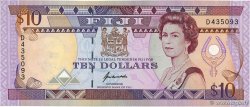 10 Dollars FIJI  1992 P.094a