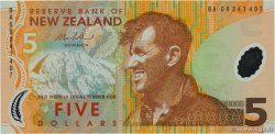 5 Dollars NEW ZEALAND  2005 P.185b