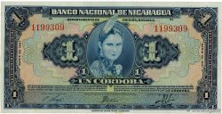 1 Cordoba NICARAGUA  1941 P.090a q.FDC