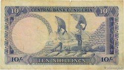 10 Shillings NIGERIA  1968 P.11a TB