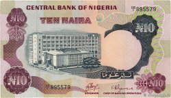 10 Naira NIGERIA  1973 P.17a fVZ