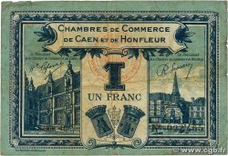 1 Franc FRANCE régionalisme et divers Caen et Honfleur 1918 JP.034.18