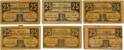 25 Centimes Lot FRANCE regionalism and miscellaneous Chateauroux 1918 JP.046.33 G