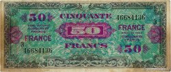 50 Francs FRANCE FRANKREICH  1945 VF.24.03