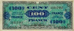 100 Francs FRANCE FRANKREICH  1945 VF.25.08