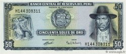 50 Soles de Oro PERú  1974 P.101c