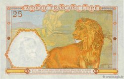 25 Francs type 1941 AFRIQUE ÉQUATORIALE FRANÇAISE Brazzaville 1943 A.115b NEUF