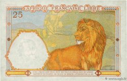 25 Francs FRENCH EQUATORIAL AFRICA Brazzaville 1941 P.07a UNC-