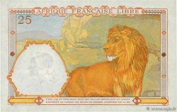 25 Francs type 1941 AFRIQUE ÉQUATORIALE FRANÇAISE Brazzaville 1943 A.115b NEUF