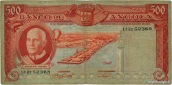 500 Escudos ANGOLA  1962 P.095 B+