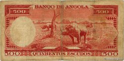 500 Escudos ANGOLA  1962 P.095 q.MB