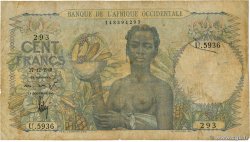 100 Francs FRENCH WEST AFRICA  1948 P.40 B