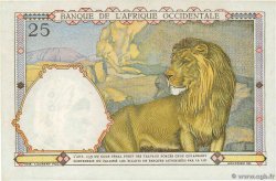 25 Francs FRENCH WEST AFRICA  1942 P.27 XF-