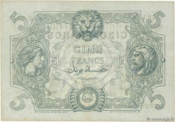 5 Francs ALGÉRIE  1921 P.071b SUP