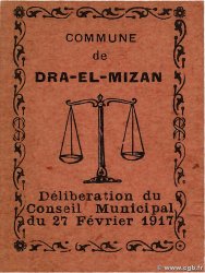 10 Centimes ALGÉRIE Dra-el-Mizan 1917 JPCV.02 NEUF