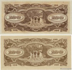 100 Dollars Lot MALAYA  1942 P.M08a et b pr.NEUF