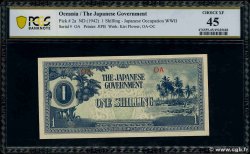 1 Shilling OCEANIA  1942 P.02a XF