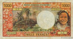 1000 Francs TAHITI  1983 P.27c fS