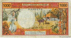 1000 Francs TAHITI  1983 P.27c pr.TB