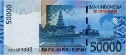 50000 Rupiah Numéro spécial INDONESIA  2005 P.145a UNC