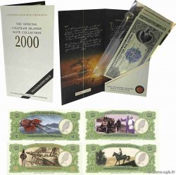 2 à 15 Dollars Set de présentation ILES CHATHAM  2000 P.- NEUF