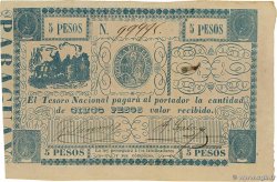 5 Pesos PARAGUAY  1865 P.025 SUP