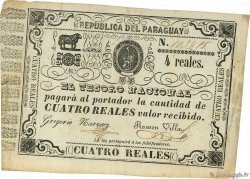 4 Reales PARAGUAY  1865 P.020 MBC