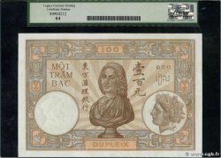 100 Piastres INDOCHINE FRANÇAISE  1936 P.051d pr.NEUF