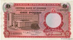 1 Pound NIGERIA  1967 P.08 TTB