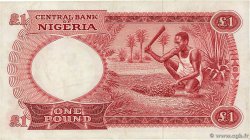 1 Pound NIGERIA  1967 P.08 VF