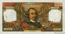 100 Francs CORNEILLE FRANCIA  1967 F.65.18 MB