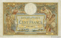 100 Francs LUC OLIVIER MERSON grands cartouches FRANCE  1929 F.24.08 F