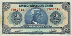 2 Gourdes HAÏTI  1980 P.231 SPL