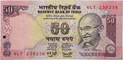 50 Rupees INDIA
  2008 P.097m EBC