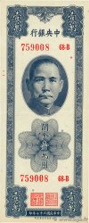 10000 Customs Gold Units CHINA  1948 P.0363 XF+