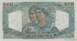 1000 Francs MINERVE ET HERCULE FRANCE  1946 F.41.10 SPL+