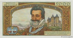 5000 Francs HENRI IV FRANCIA  1958 F.49.07 SC+