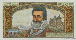 50 Nouveaux Francs HENRI IV FRANCE  1961 F.58.06 TTB+