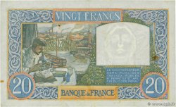 20 Francs TRAVAIL ET SCIENCE FRANCE  1941 F.12.12 TTB+