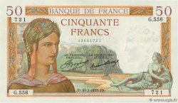 50 Francs CÉRÈS FRANCE  1935 F.17.04 XF+