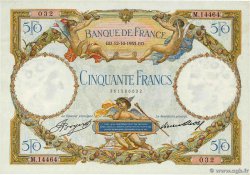 50 Francs LUC OLIVIER MERSON type modifié FRANCE  1933 F.16.04 XF