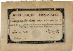 250 Livres FRANCE  1793 Ass.45a SUP+