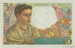 5 Francs BERGER FRANCE  1947 F.05.07A UNC-